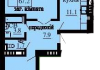 2-х комнатная квартира 67.2 м/кв - ЖК София