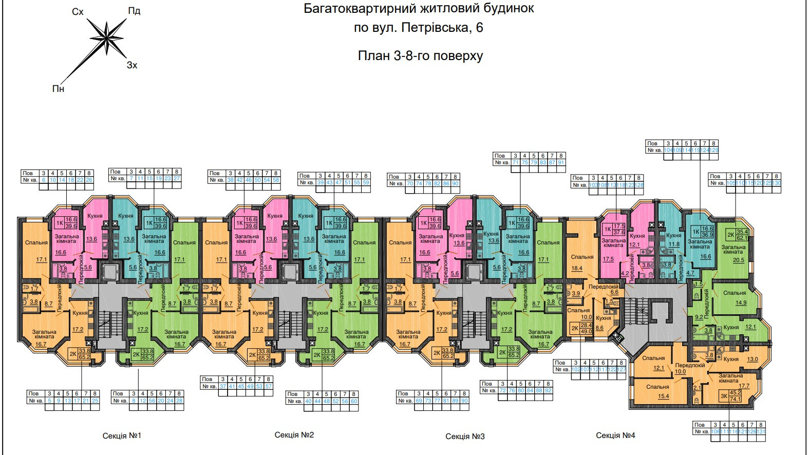 типовий план поверху