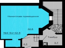 Нежилое помещение 32-8 м/кв - ЖК София