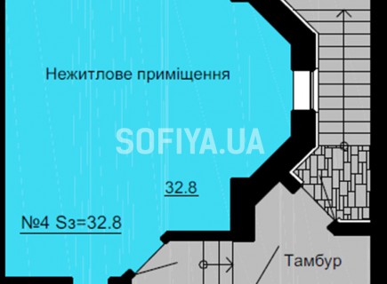 Нежилое помещение 32-8 м/кв - ЖК София