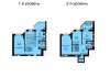 Двухуровневая квартира 119.6 м/кв - ЖК София