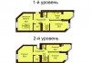 Двухуровневая квартира 130.2 м/кв - ЖК София
