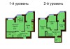 Двухуровневая квартира 114.5 м/кв - ЖК София