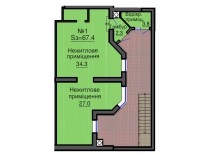 Нежилое помещение 67,4 м/кв - ЖК София