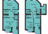 Двухуровневая квартира 153,4 м/кв - ЖК София