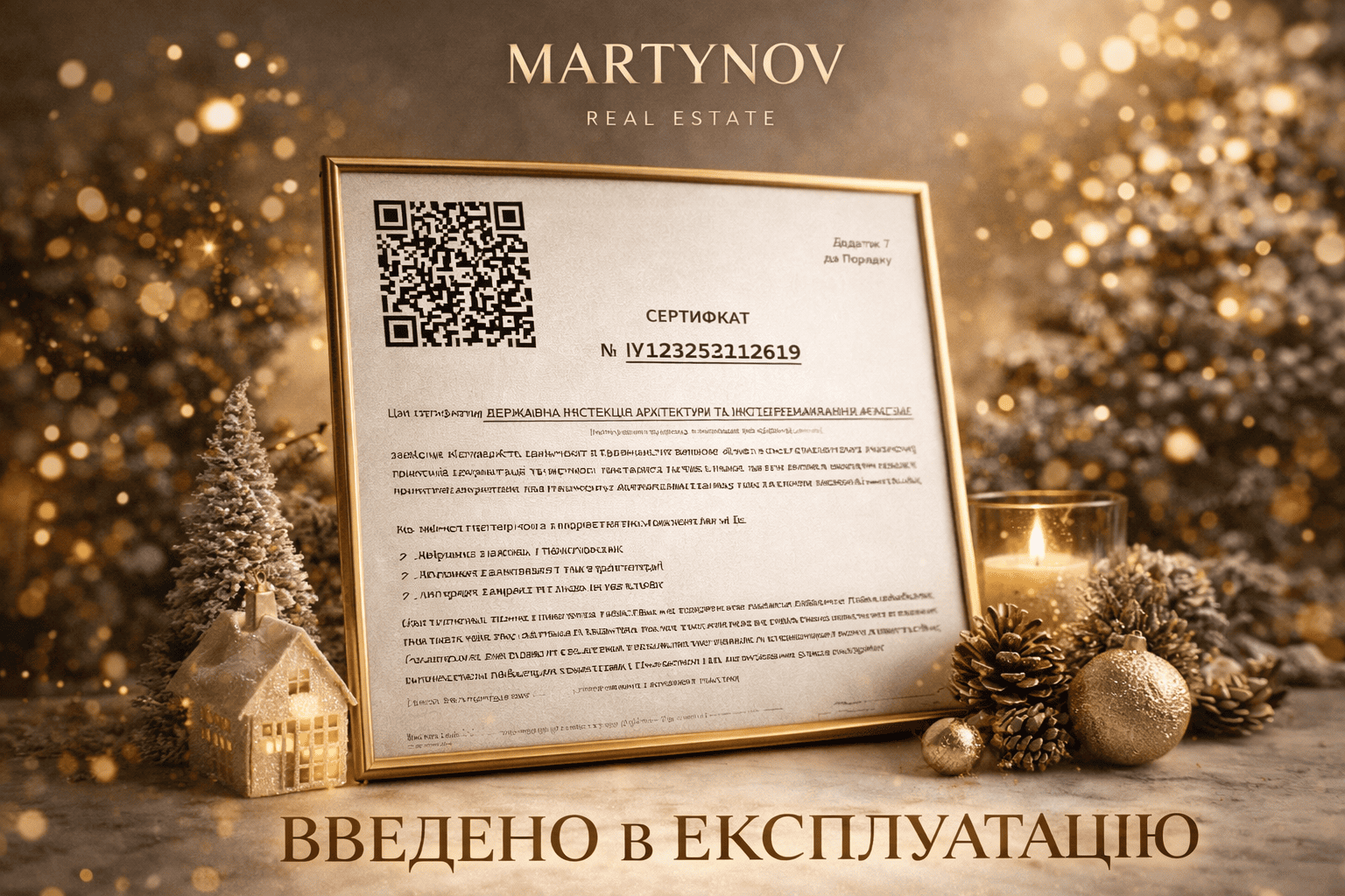 введено новий будинок