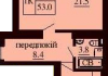 Однокомнатная квартира 53 м/кв - ЖК София