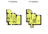 Двухуровневая квартира 119.6 м/кв - ЖК София