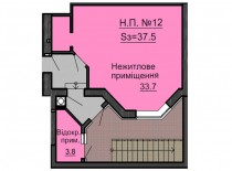 Нежилое помещение 37,5 м/кв - ЖК София