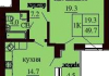 Однокомнатная квартира 49.7 м/кв - ЖК София